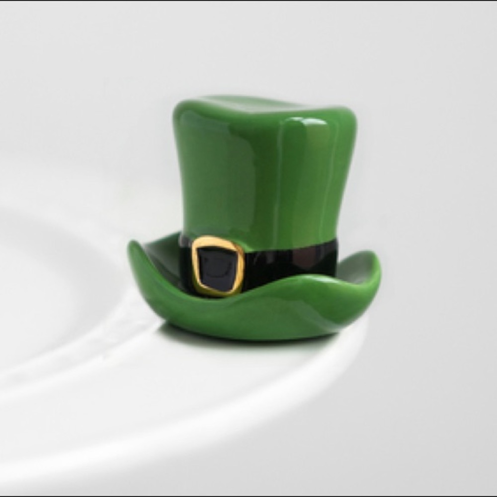 Nora Fleming Leprechaun Hat Saint Patrick’s Day Mini Spot ‘O Irish New
